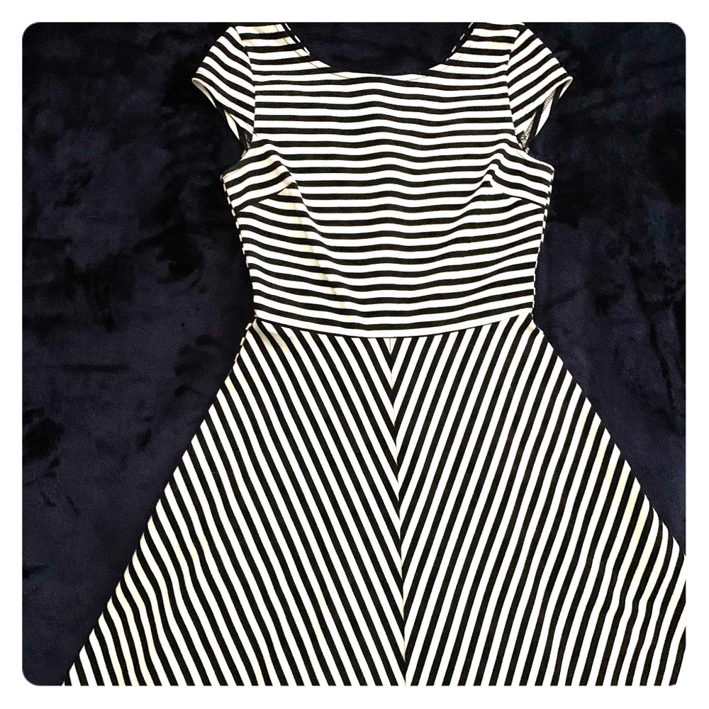 Stitch fix black and white dress